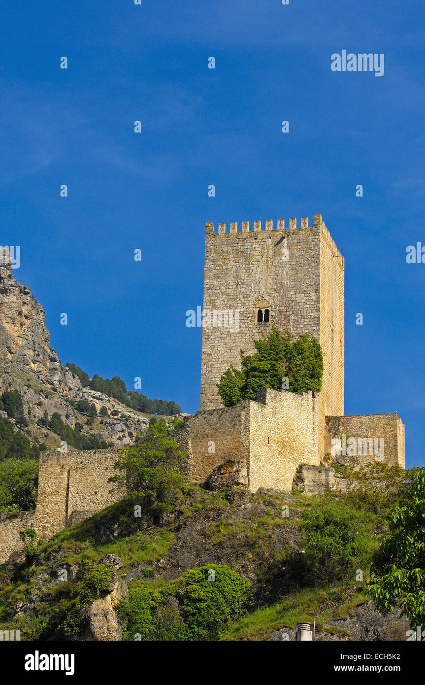 Yedra Castle in Cazorla village, Sierra de Cazorla Segura y Las Villas Natural Park, province of Jaen, Andalusia, Spain, Europe Stock Photo