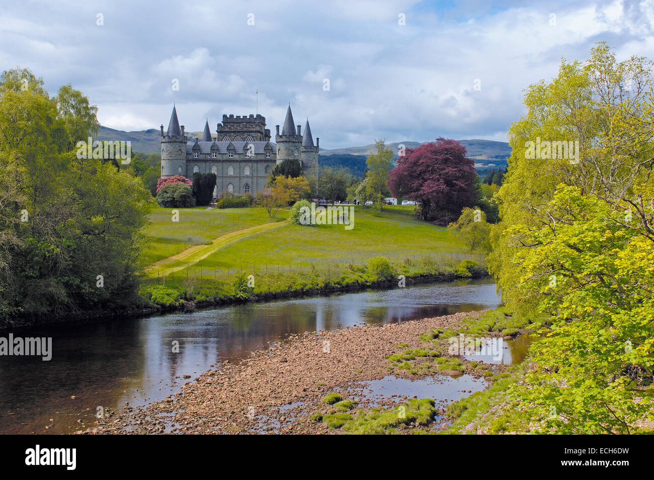 Inveraray Castle, Argyll and Bute, Scotland, United Kingdom, Europe 