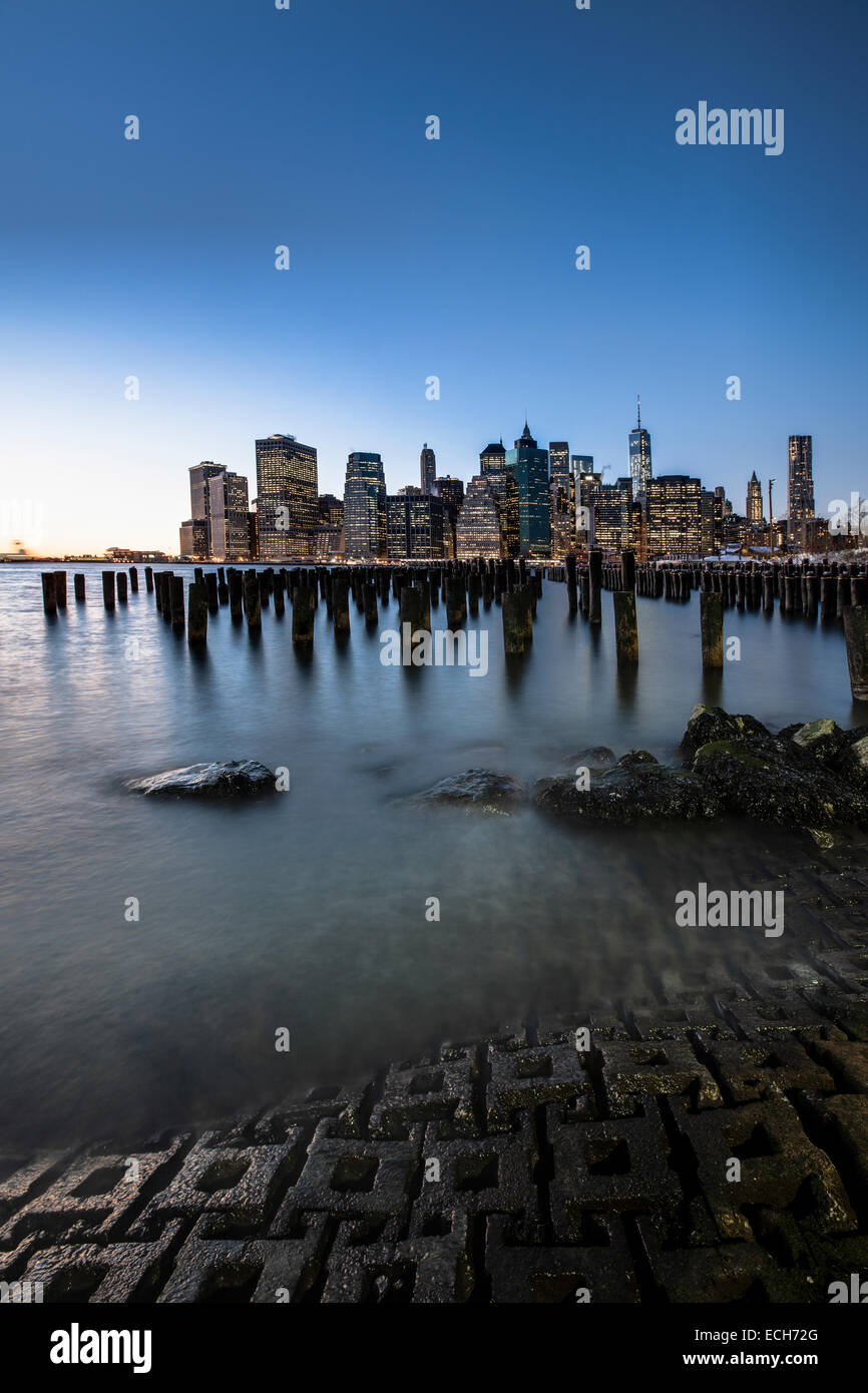 Brooklyn bridge park view hi-res stock photography and images - Alamy