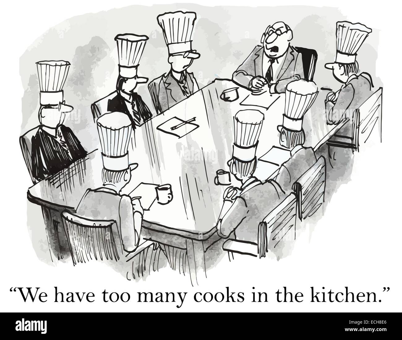 We Have Too Many Cooks In The Kitchen ECH8E6 