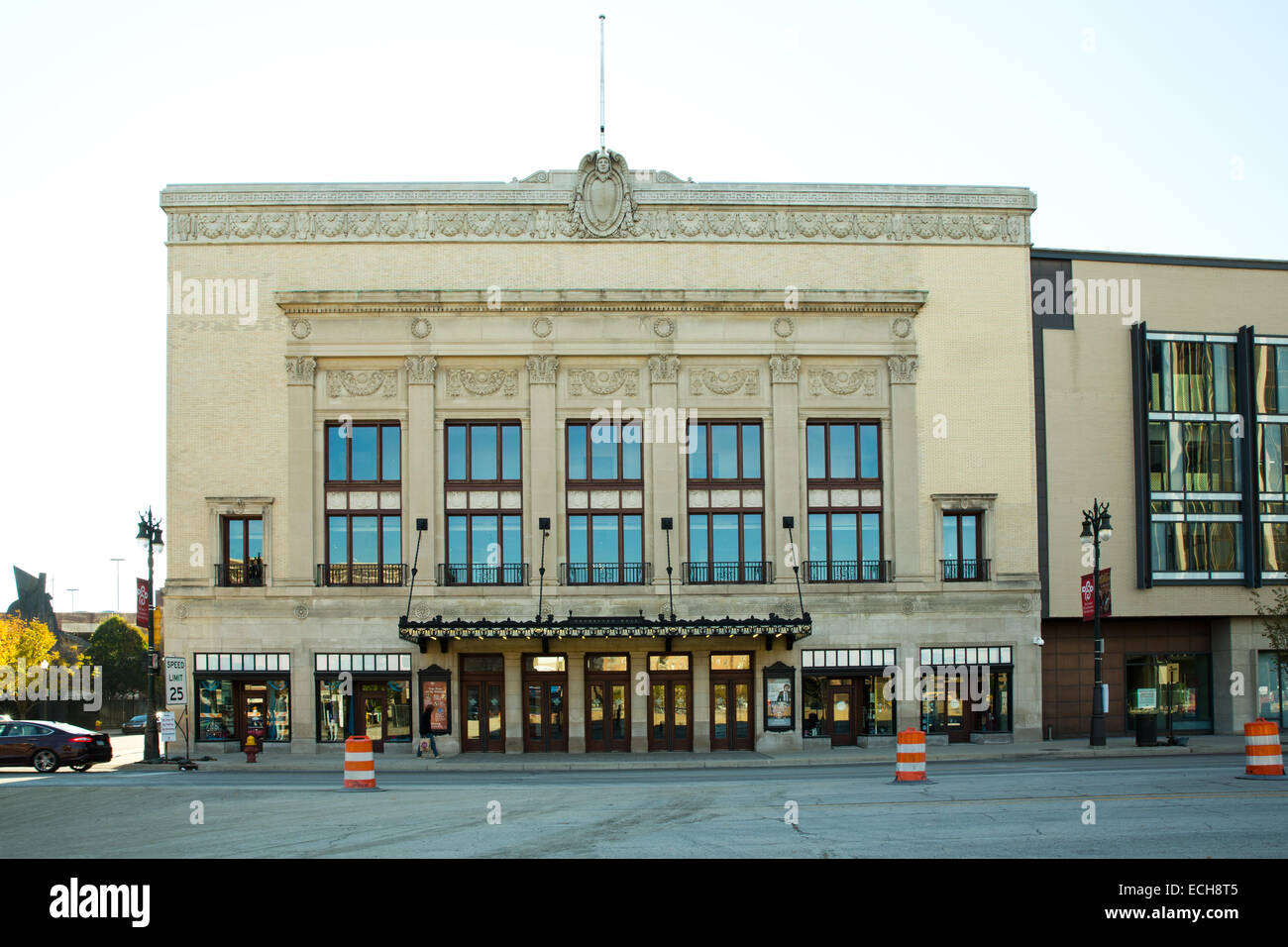 The Detroit Symphony Orchestra, Max M. Fisher Music Center, Detroit, Michigan, USA. Oct. 23, 2014. Stock Photo
