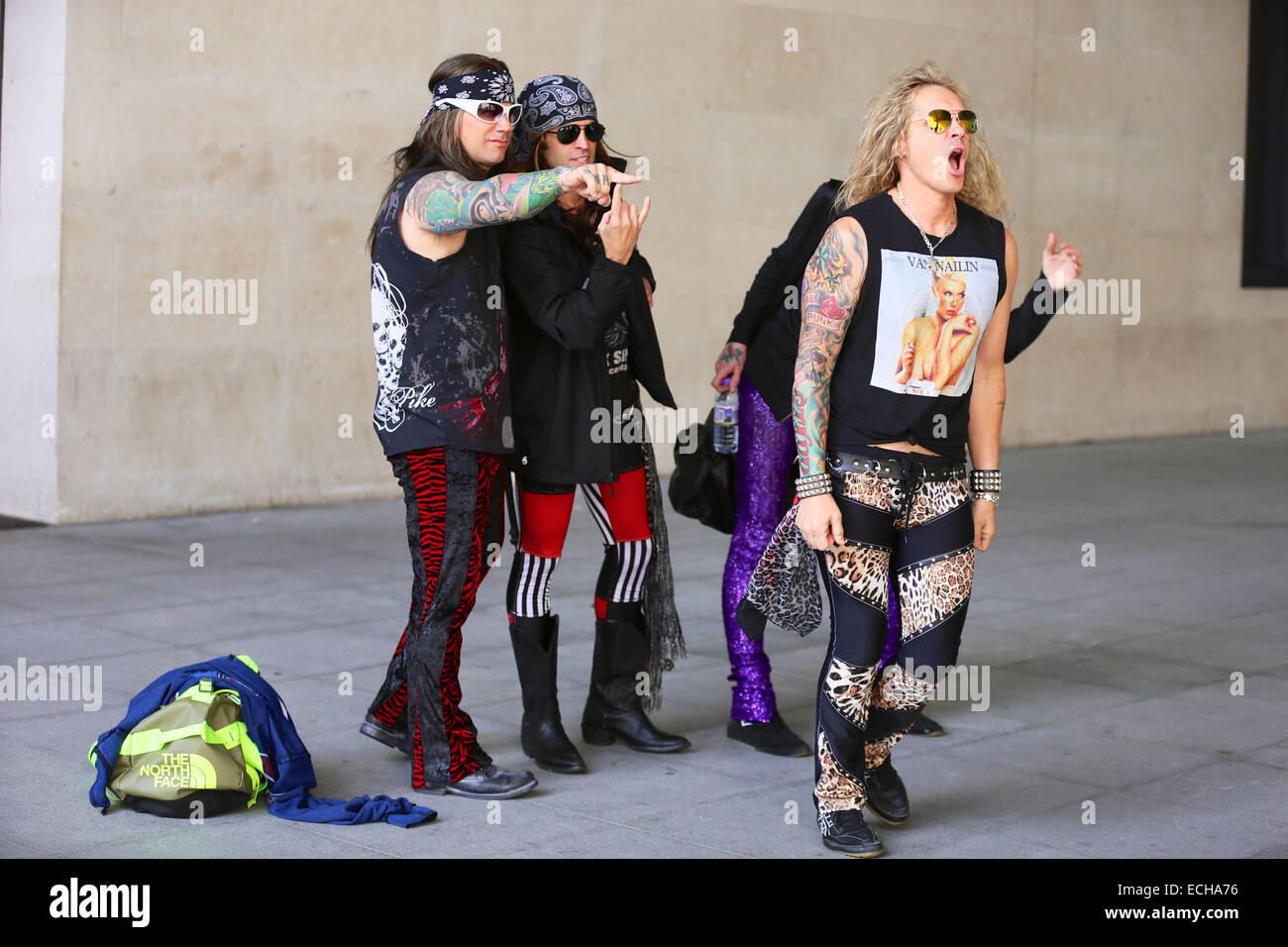 Steel Panther leave Radio One after appearing on Nick Grimshaws