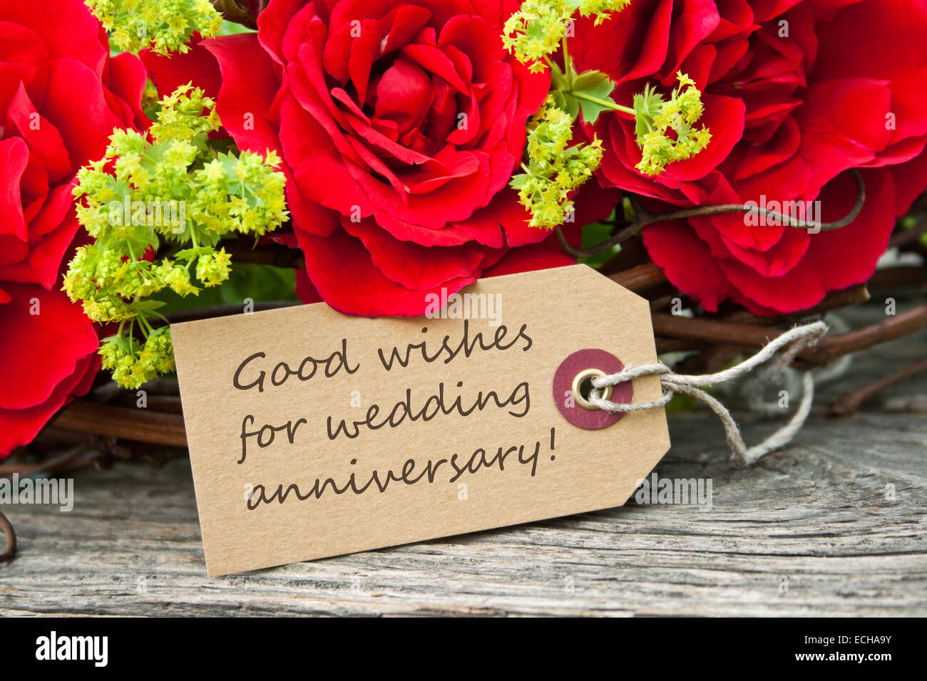 wedding anniversary card high resolution stock photography