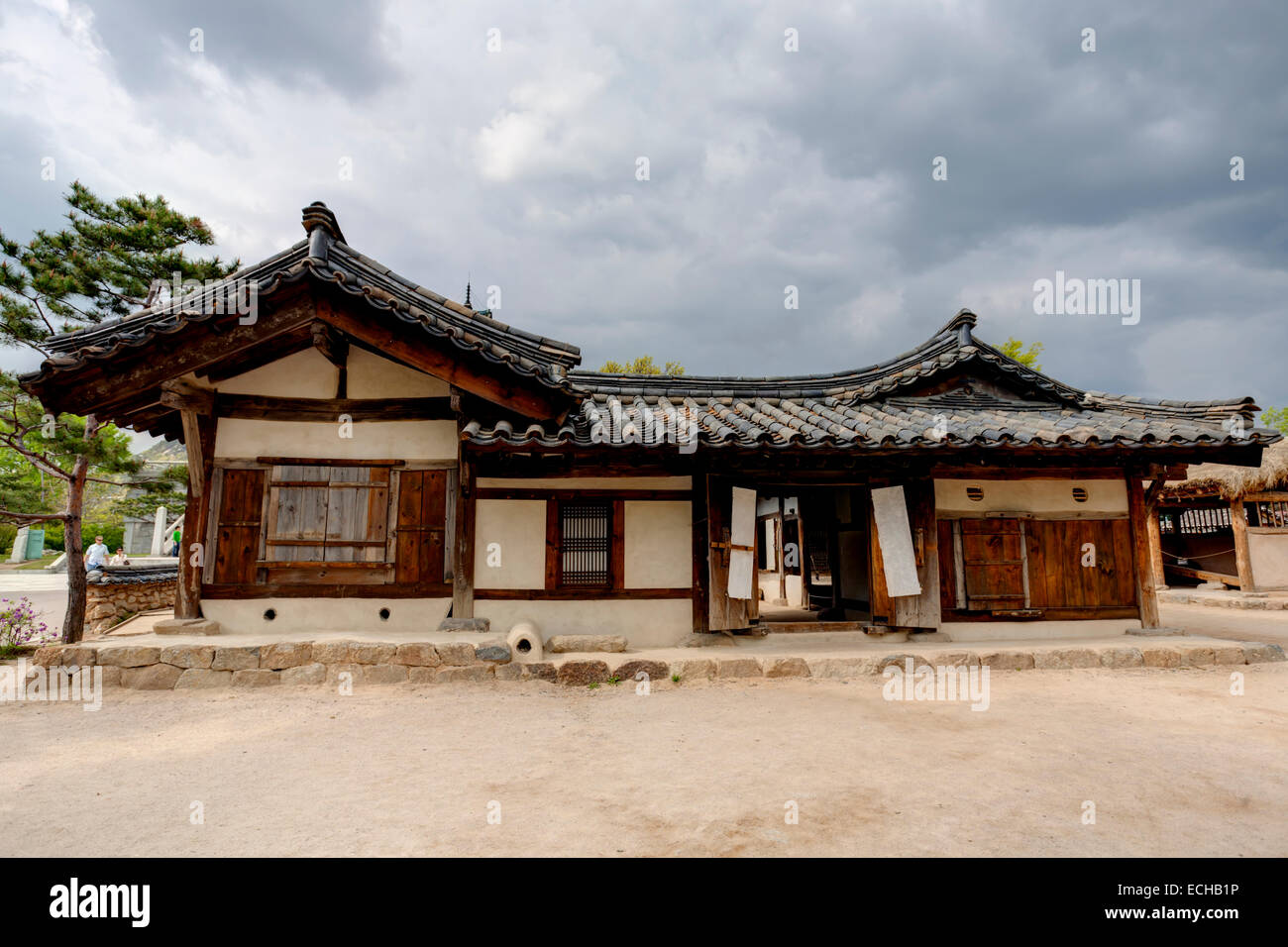 Traditional Korean House , South Korea Stock Photo