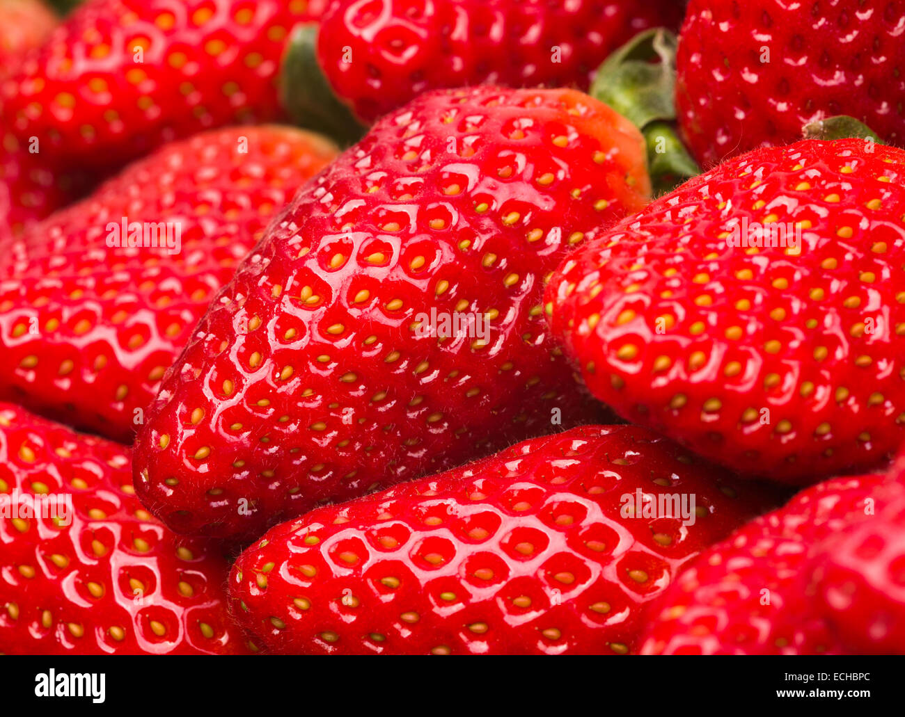 many red ripe strawberries. food background Stock Photo - Alamy