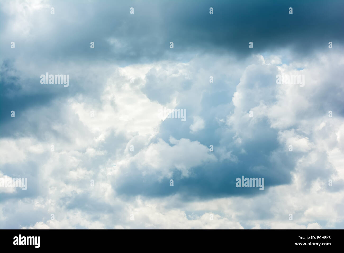 Summer Storm Clouds In The Sky Stock Photo - Alamy