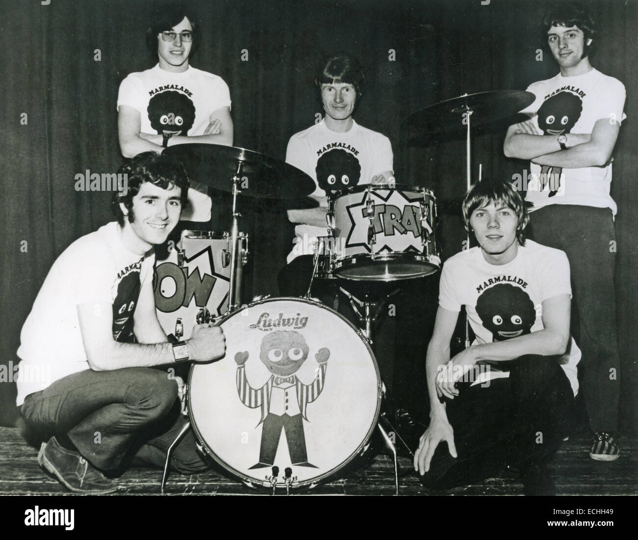 MARMALADE Promotional photo of UK pop group about 1967. See Stock Photo