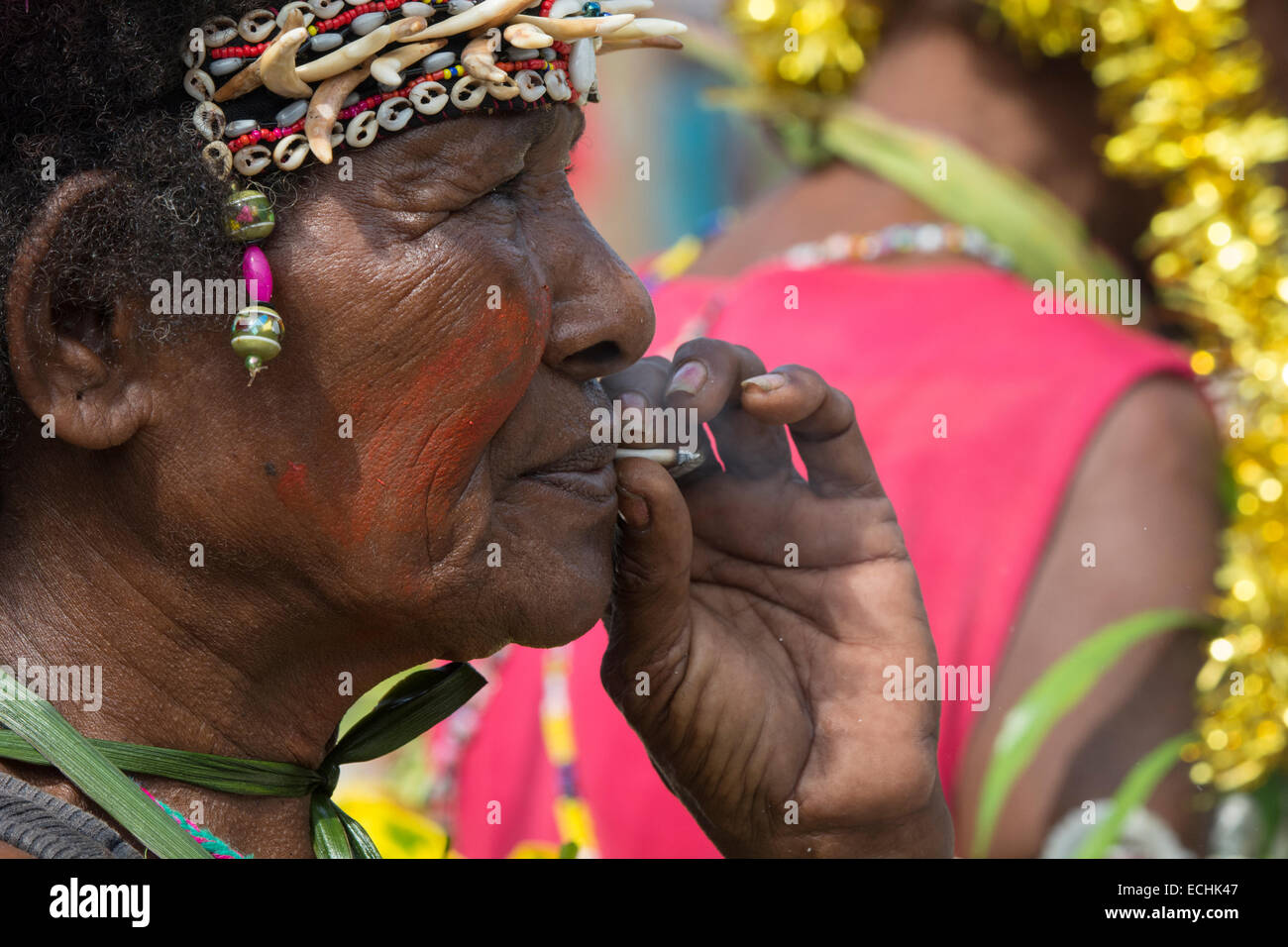 Papua New Guinea. Small island of Ali off the coast of mainland PNG ...
