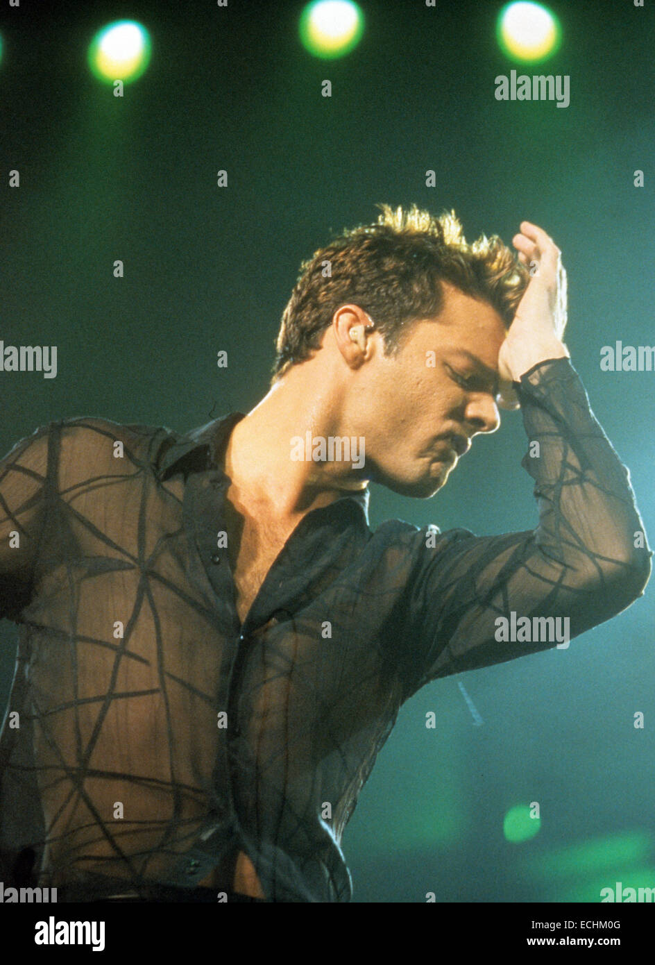RICKY MARTIN Puerto Rican singer in 1999. Photo Jeffrey Mayer Stock ...