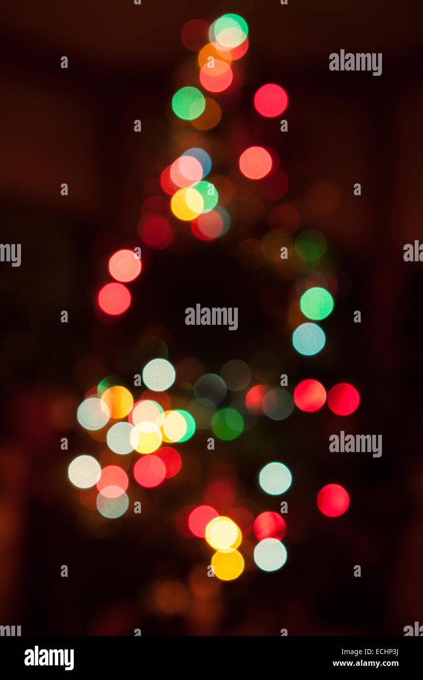 Light Christmas tree Stock Photo Alamy