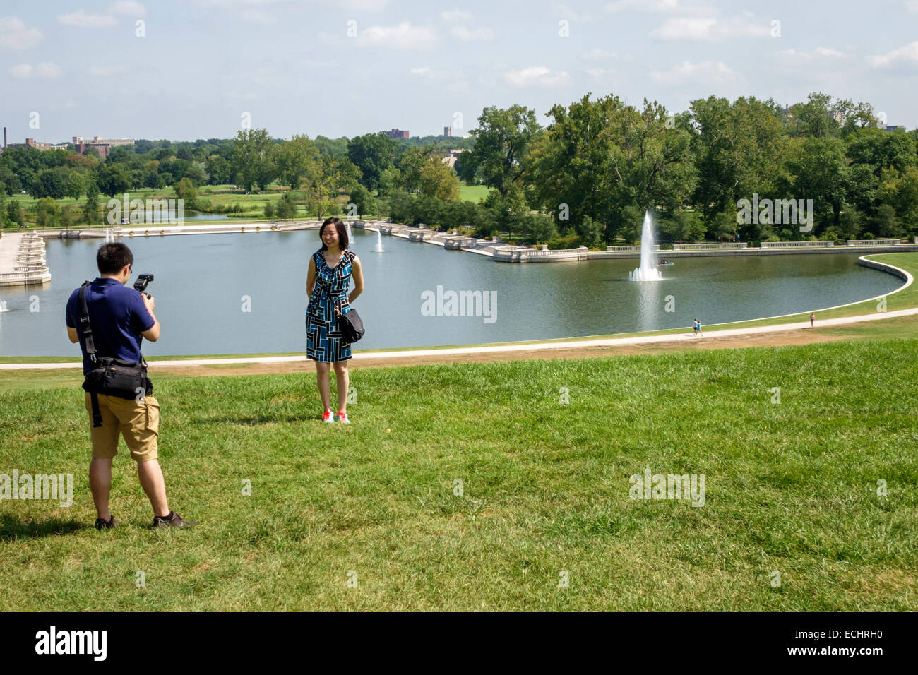 Saint St. Louis Missouri,Forest Park,urban public park,Art Hill,Emerson