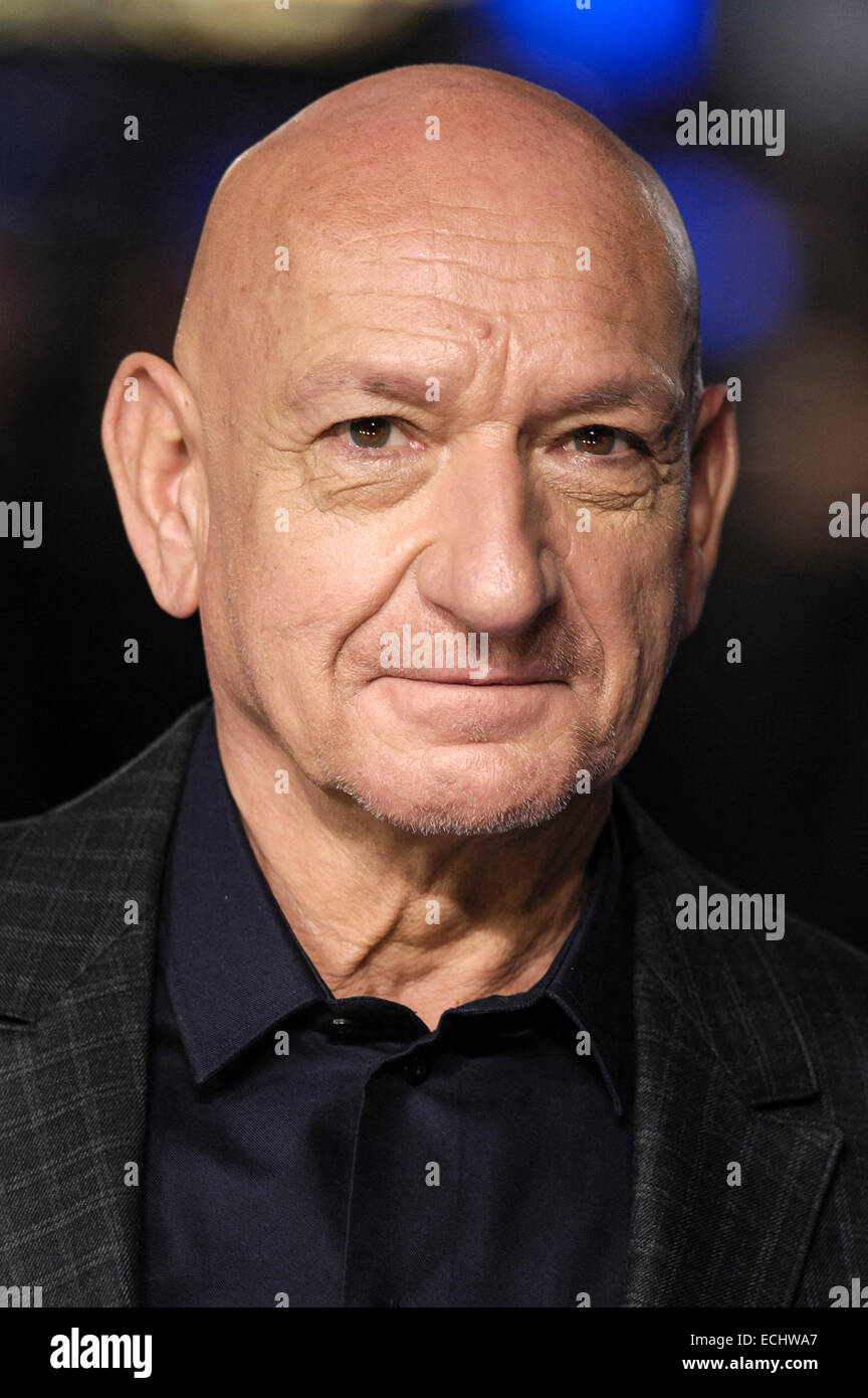 London, UK. 15th December, 2014. Sir Ben Kingsley attends the Night at the Museum Secret of the Tomb European Premiere on 15/12/2014 at The Empire Leicester Square, London.    Credit:  Julie Edwards/Alamy Live News Stock Photo