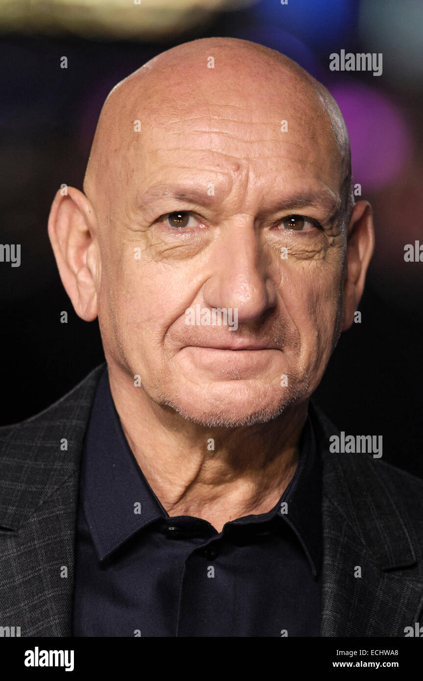 London, UK. 15th December, 2014. Sir Ben Kingsley attends the Night at the Museum Secret of the Tomb European Premiere on 15/12/2014 at The Empire Leicester Square, London.    Credit:  Julie Edwards/Alamy Live News Stock Photo