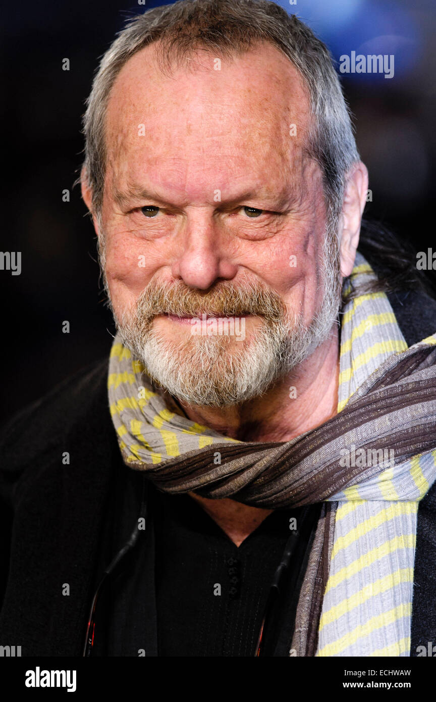 London, UK. 15th December, 2014. Terry Gilliam attends the Night at the Museum Secret of the Tomb European Premiere on 15/12/2014 at The Empire Leicester Square, London.    Credit:  Julie Edwards/Alamy Live News Stock Photo