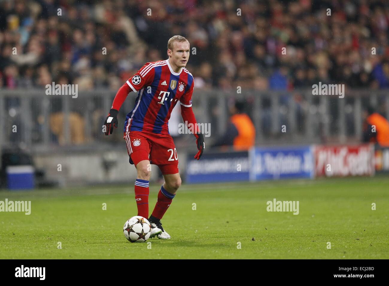 Munchen, Germany. 10th Dec, 2014. Sebastian Rode (Bayern) Football ...