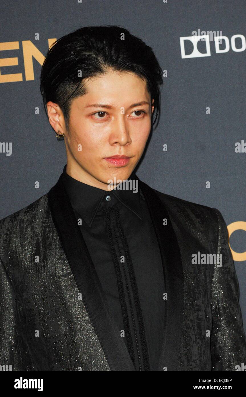 Los Angeles, Ca, Usa. 15th Dec, 2014. Miyavi At Arrivals For Unbroken 