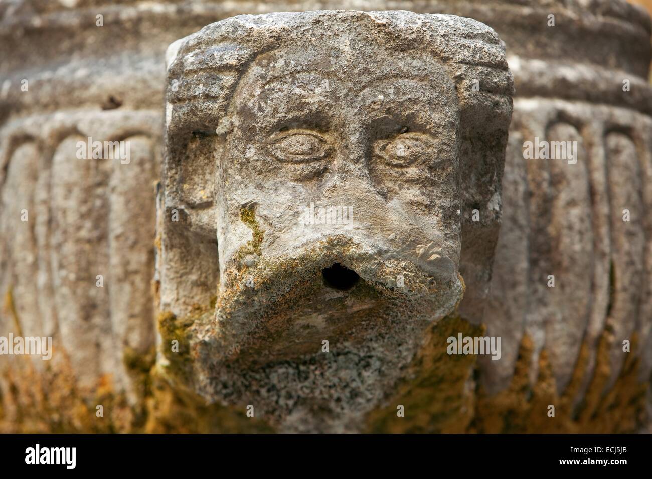 France, Vaucluse, Le Crestet, Belle fontaine (Beautiful Fountain) of