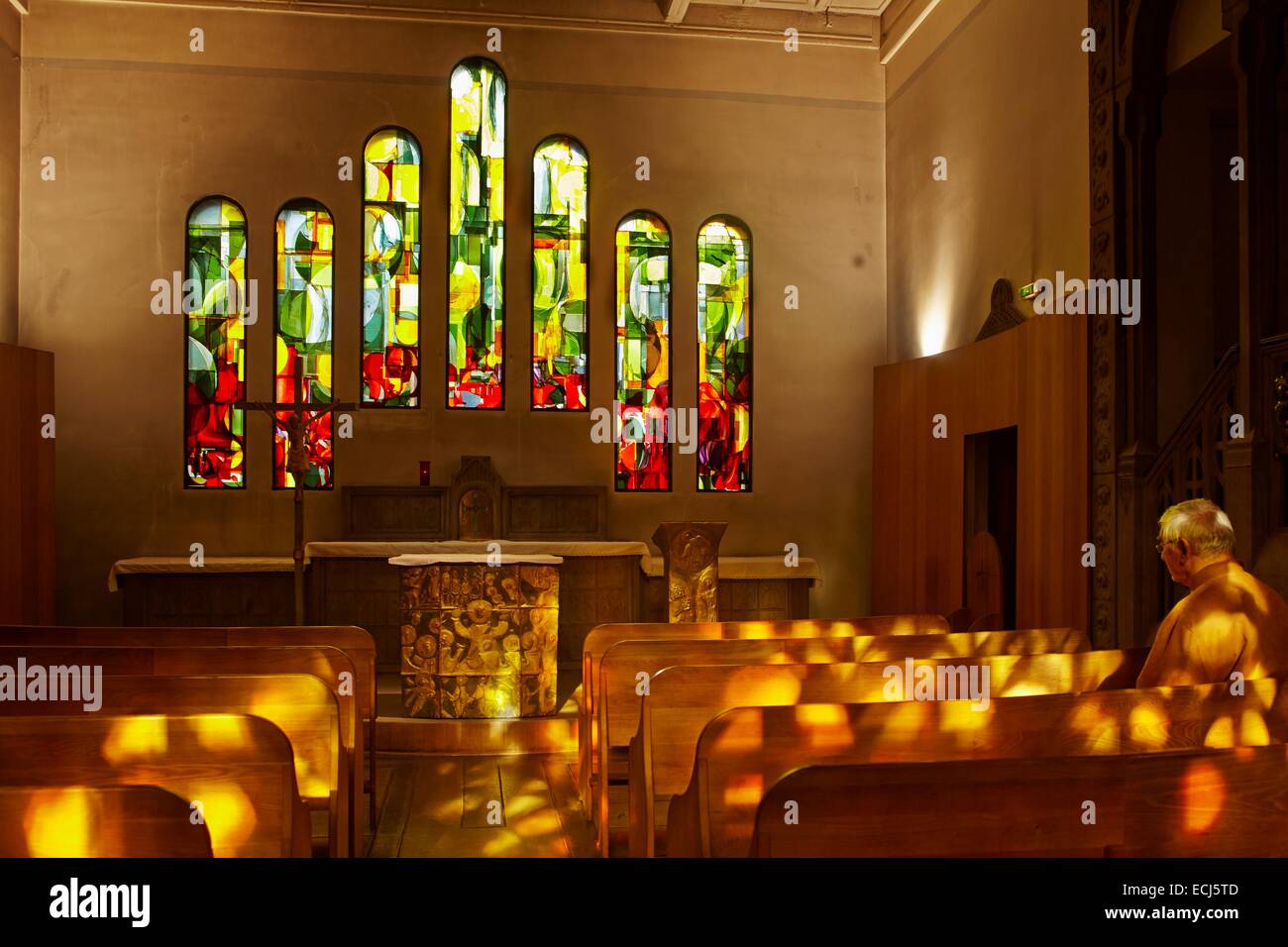 France, Paris, St Christophe de Javel church, dedicated to St ...