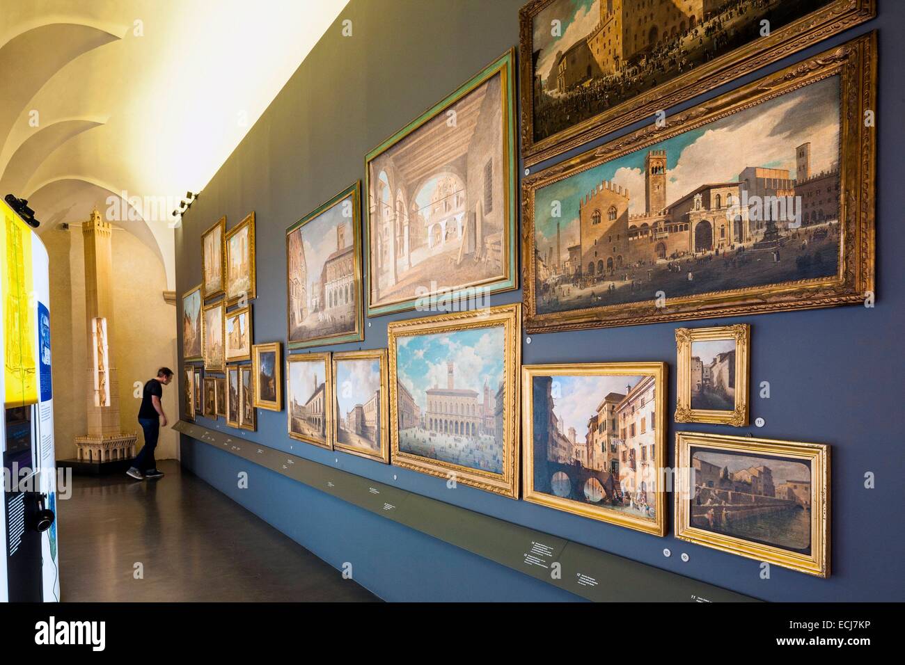 Italy, Emilia Romagna, Bologna, Palazzo Pepoli, Bologna History Museum