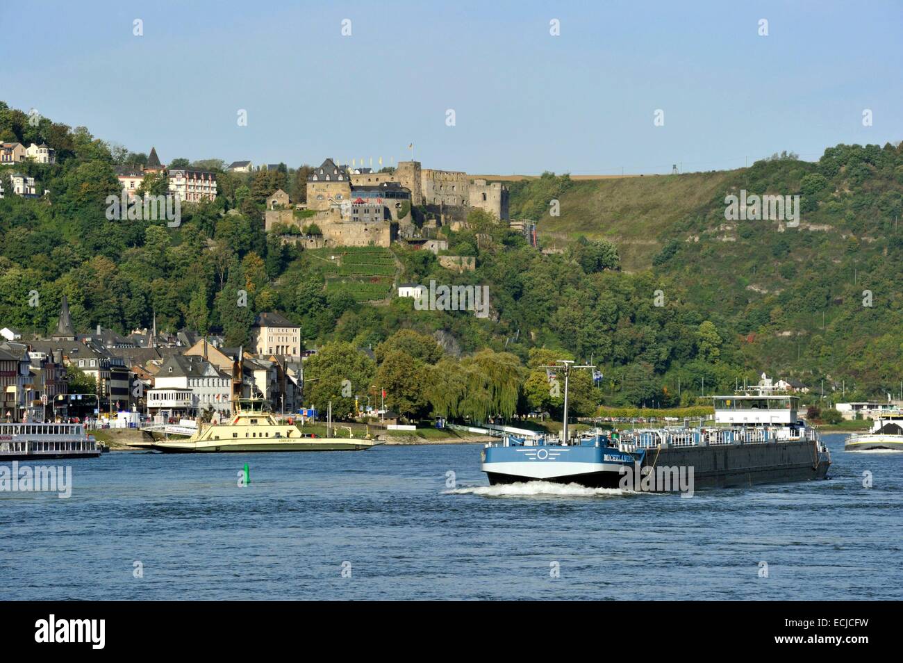 Rheinfels castle sankt goar hi-res stock photography and images - Alamy