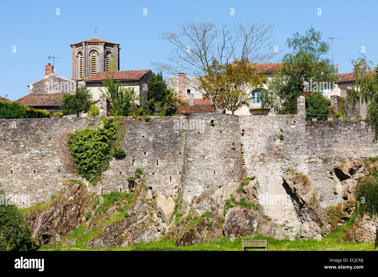 France, Vendee, Vouvant, Labelled Les Plus Beaux Villages De France ...