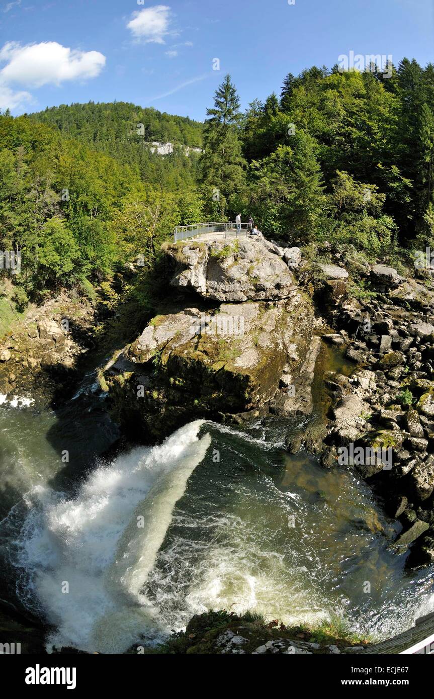 France, Doubs, Villers le Lac, Saut du Doubs classified Grand Site de