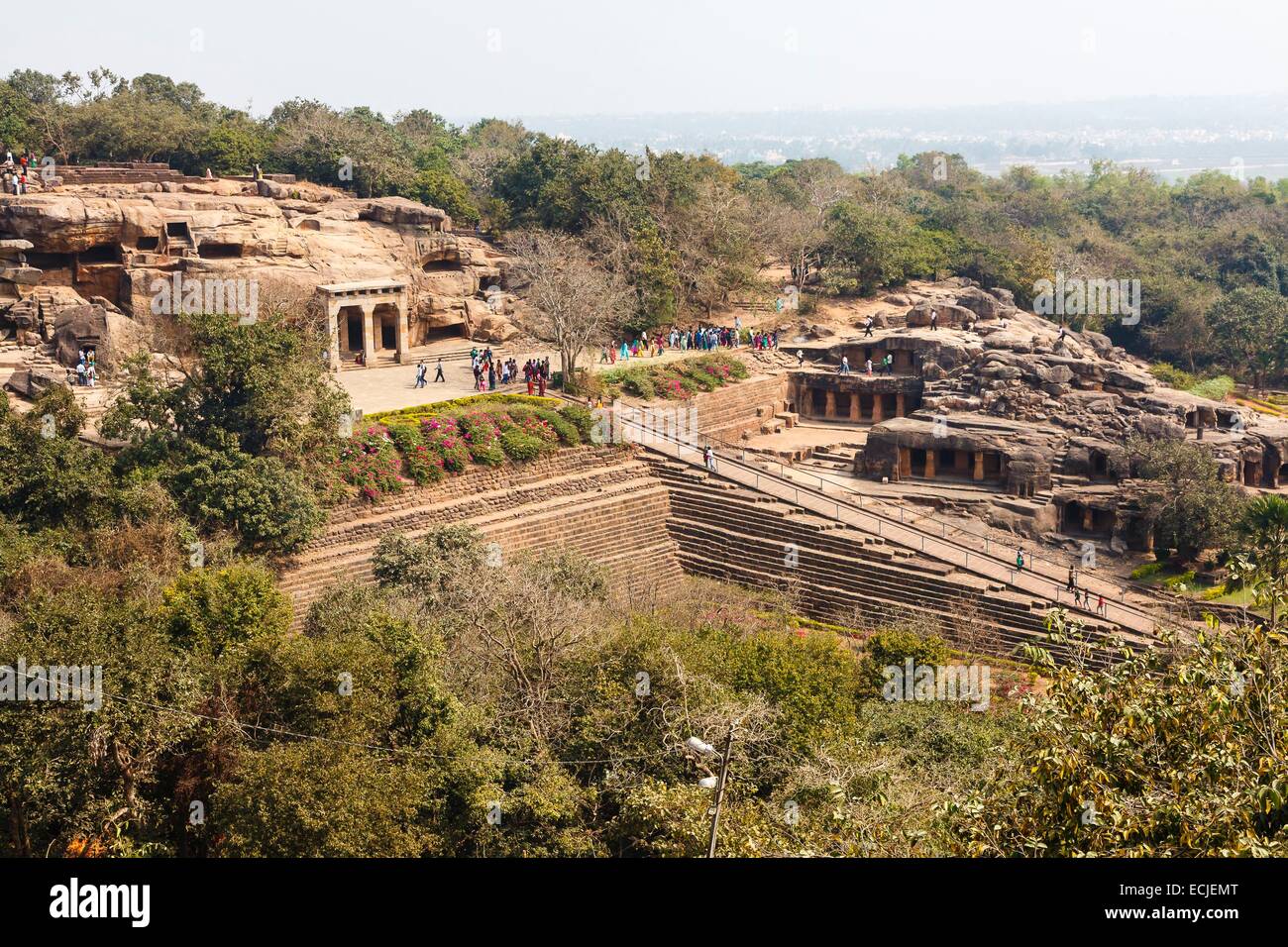 India, Odisha, Bhubaneswar, Udayagiri caves Stock Photo Alamy