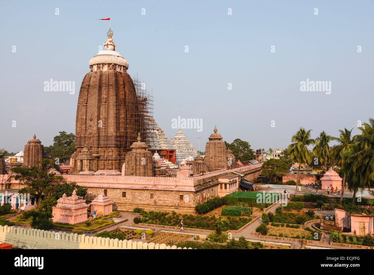 India, Odisha, Puri, Jagannath temple 12th century Stock Photo