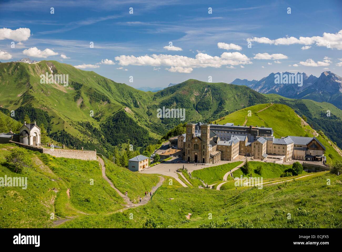 France, Isere, La SaletteFallavaux, the basilica NotreDame de La