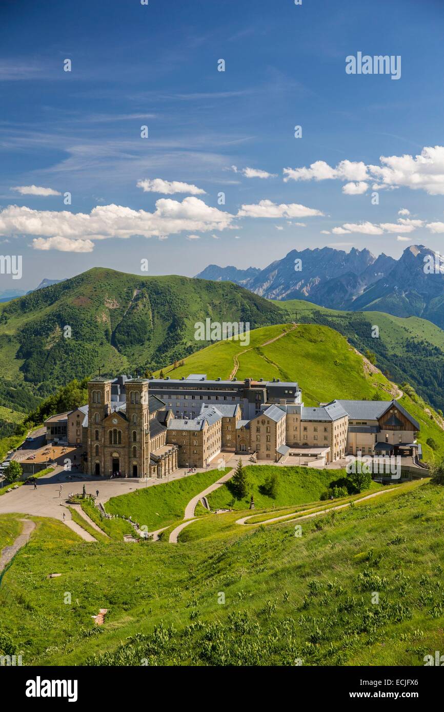 France, Isere, La SaletteFallavaux, the basilica NotreDame de La