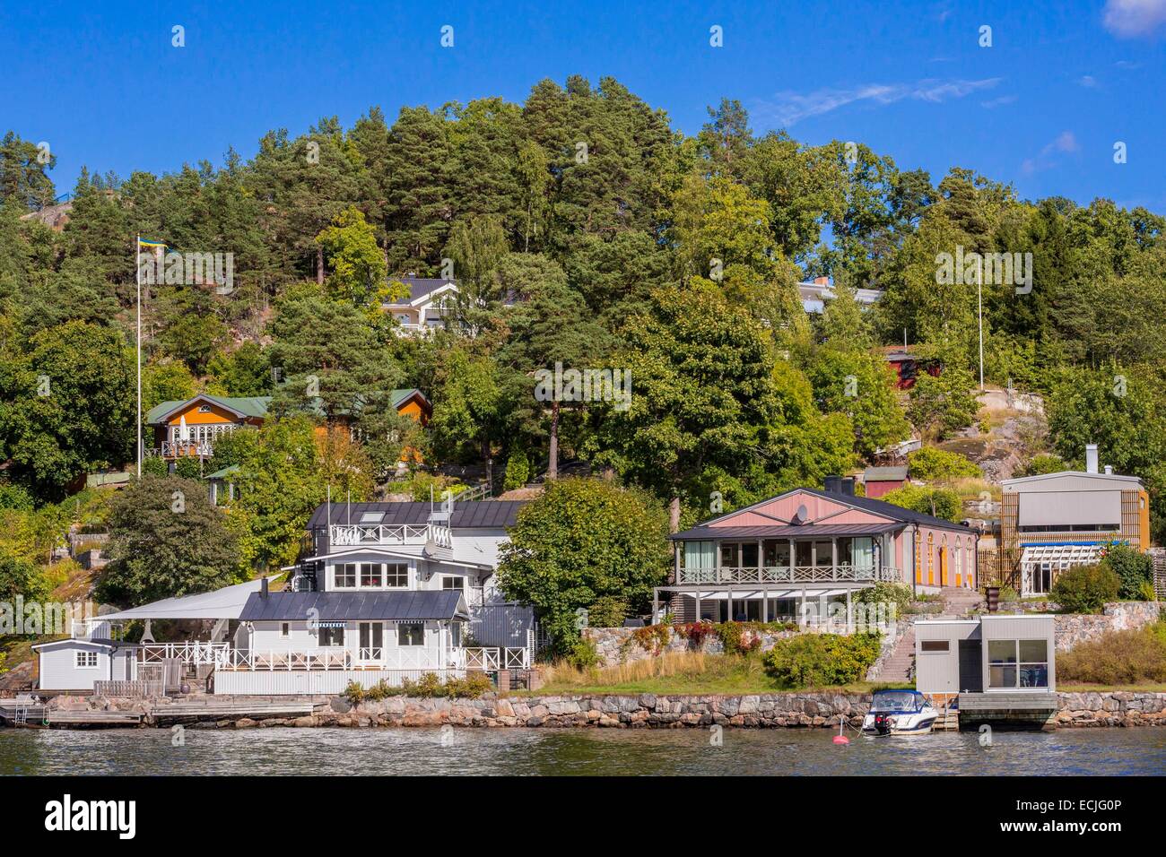 Sweden, Stockholm, Stockholm archipelago is one of the largest in the