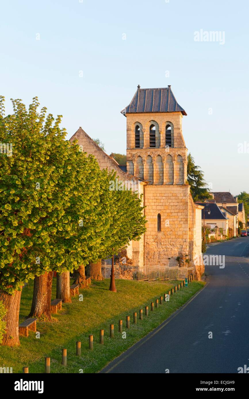 Curch of saint genulf du thoureil hires stock photography and images