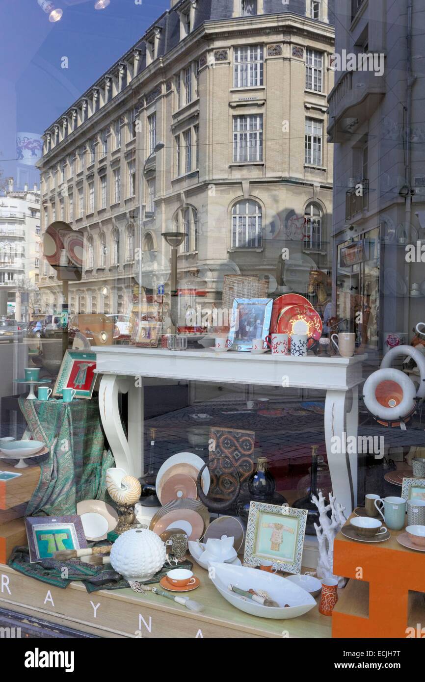 France, Haute Vienne, Limoges, porcelain shop, Conservatoire des Arts