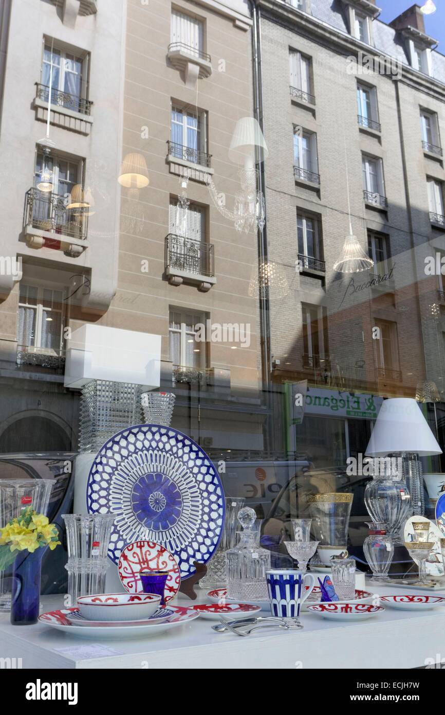 France, Haute Vienne, Limoges, porcelain shop, Conservatoire des Arts