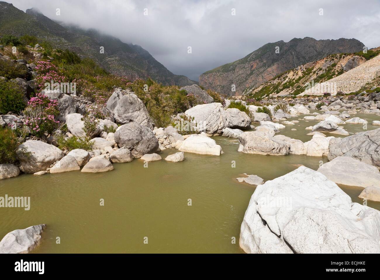 Morocco, Rif region, landscape Talassemtane National Park Stock Photo ...