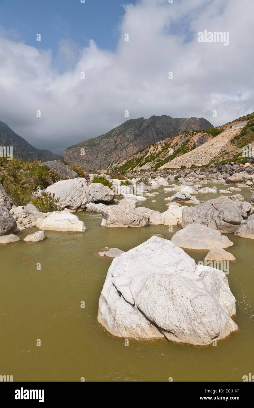 Morocco, Rif region, landscape Talassemtane National Park Stock Photo ...