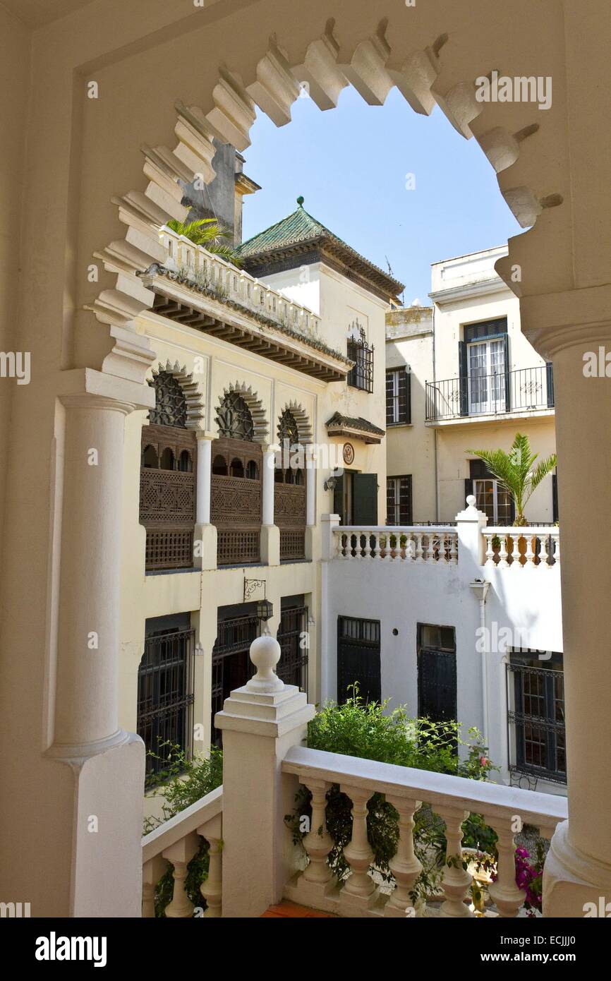 Morocco Tangier Tetouan Region Tanger American Legation In The Medina Stock Photo Alamy