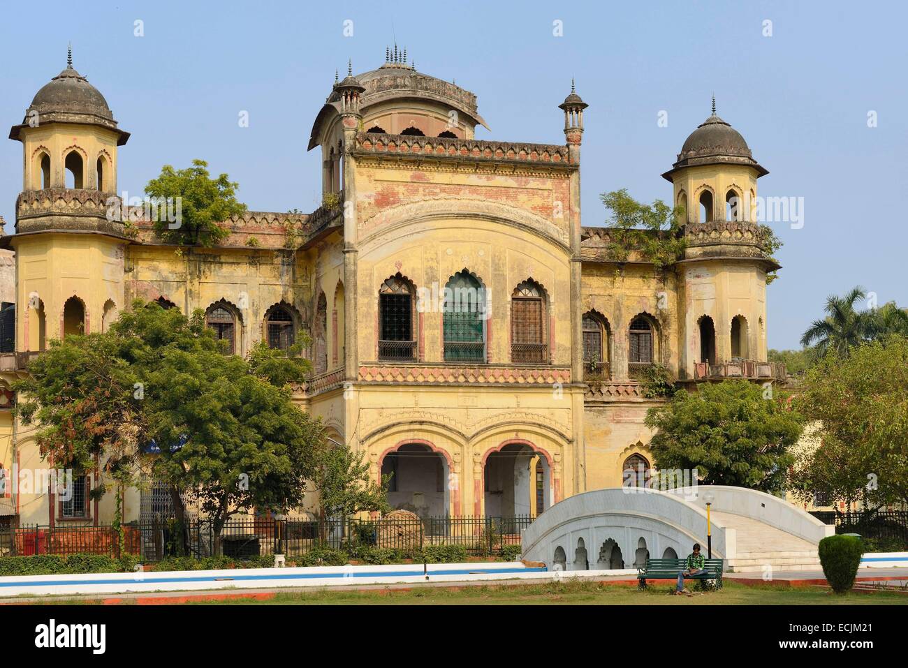 India, Uttar Pradesh, Lucknow, Kaiserbagh, Baradari (Summer palace ...