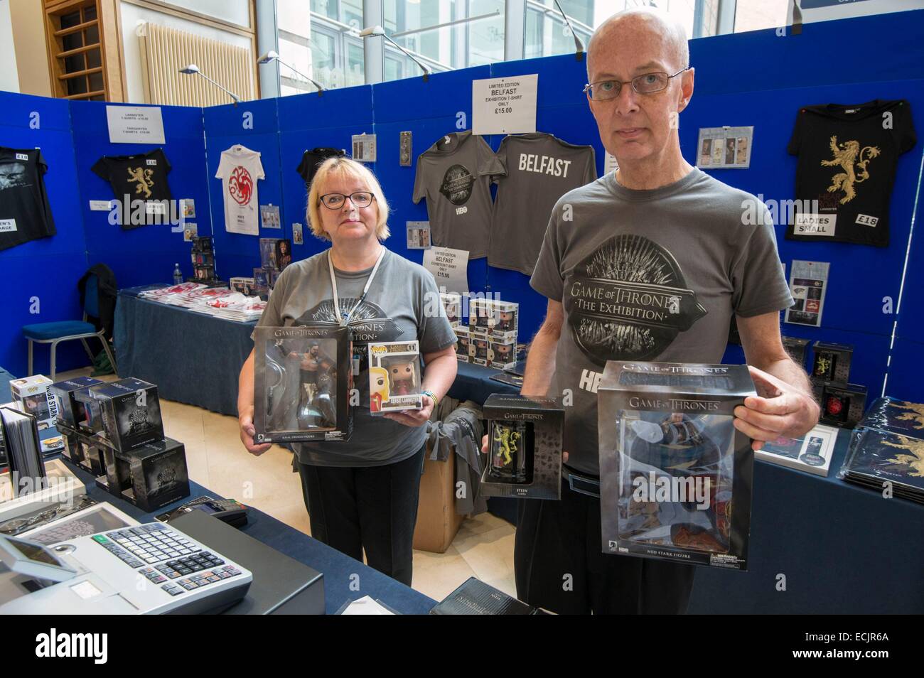 United Kingdom, Northern Ireland, Belfast, Game of Thrones exhibition