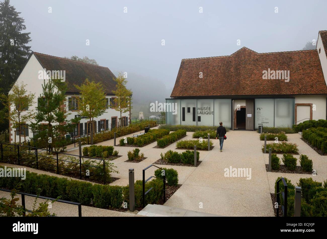 France, Bas Rhin, Wingen sur Moder, Lalique museum Stock Photo