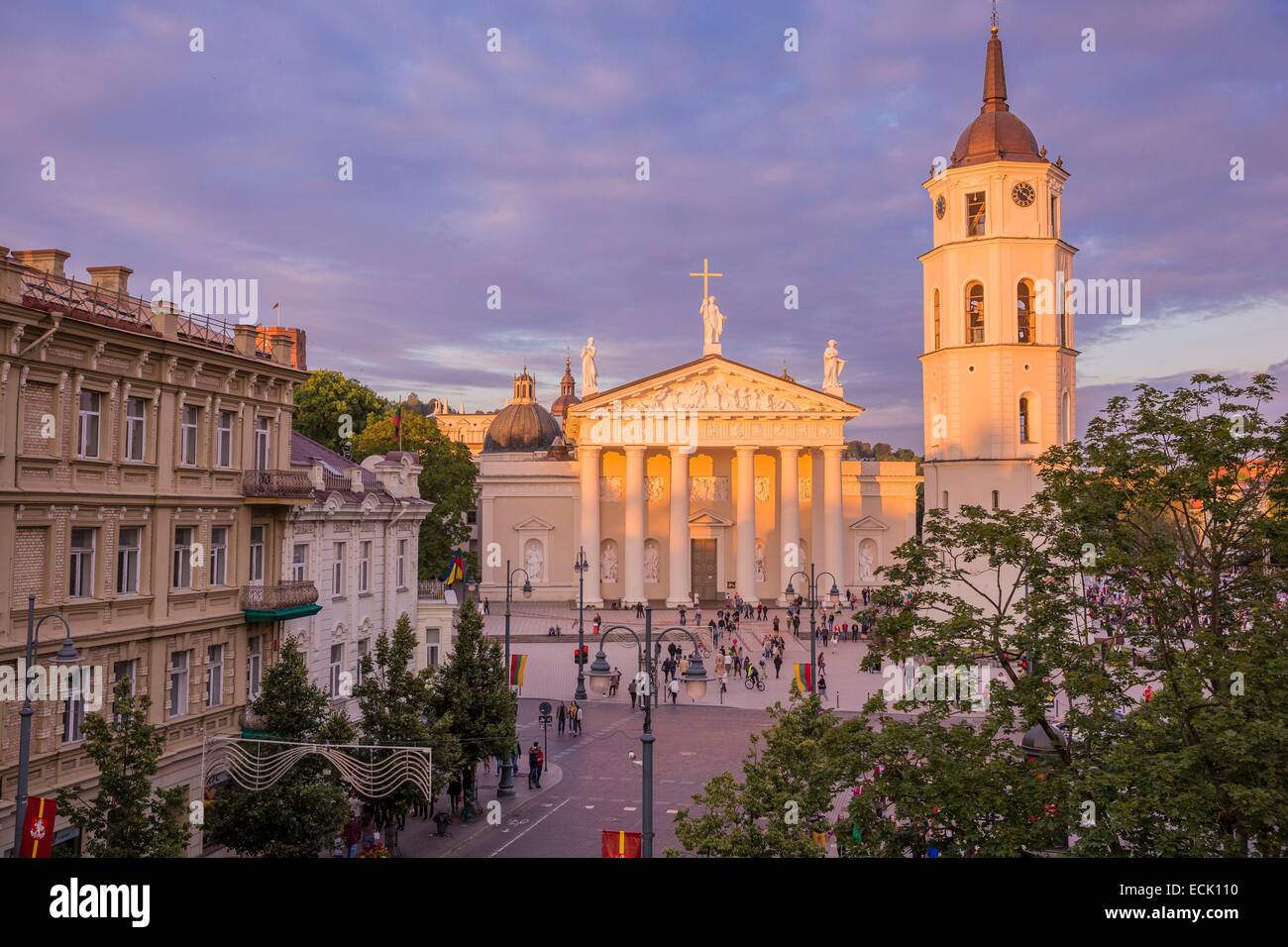Lithuania (Baltic States), Vilnius, historical center listed as World Heritage by UNESCO
