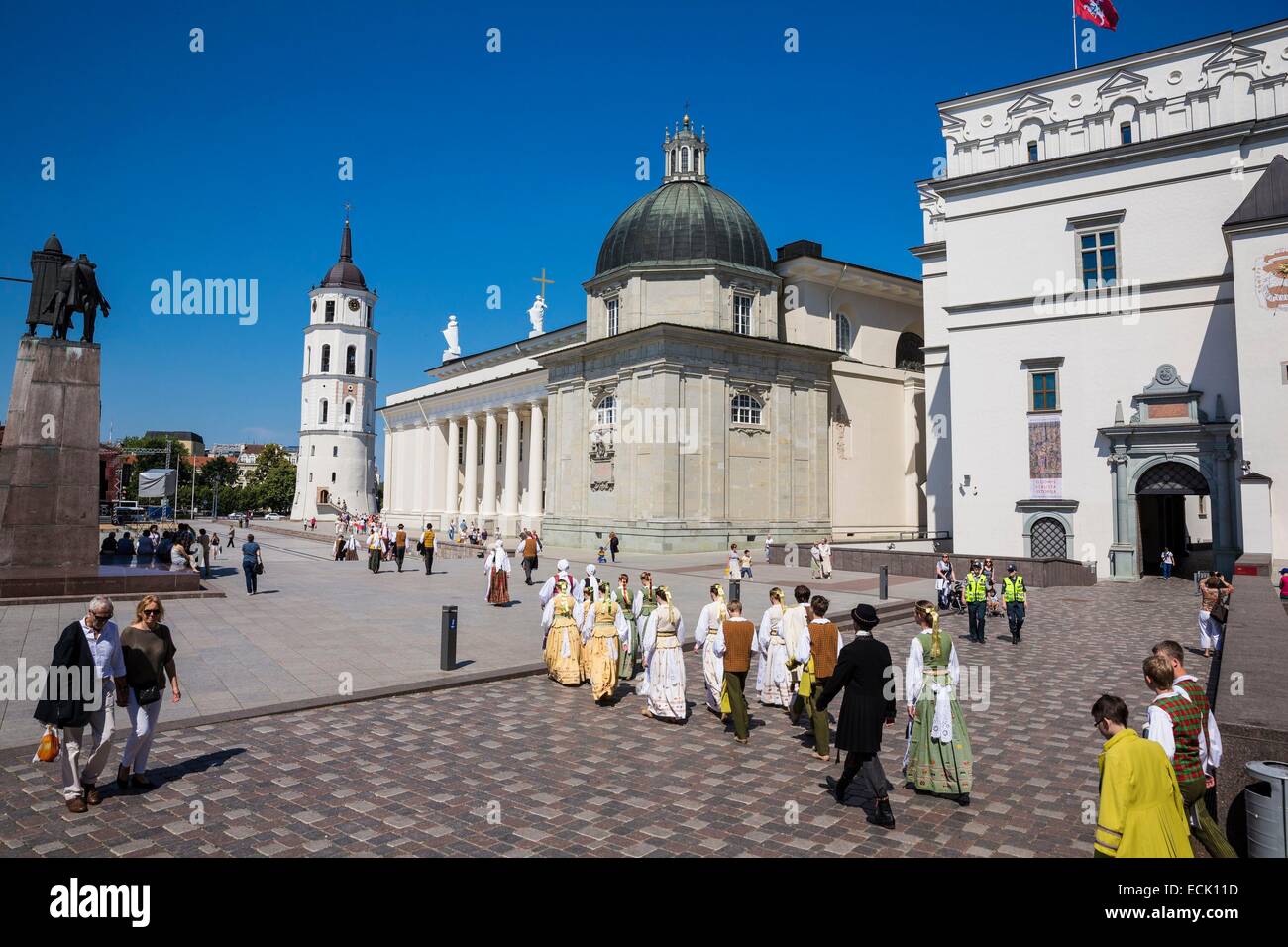 Lithuania (Baltic States), Vilnius, historical center listed as World Heritage by UNESCO, the
