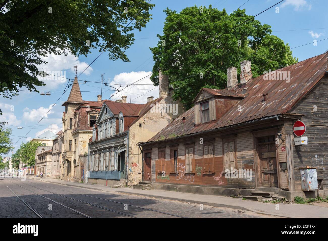 Riga miera street hi-res stock photography and images - Alamy