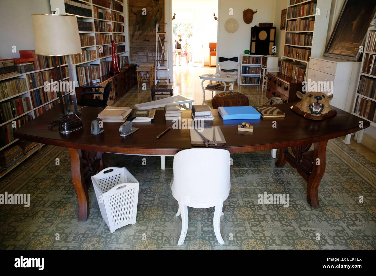 Cuba La Havana Home Of Writer Ernest Hemingway Stock Photo