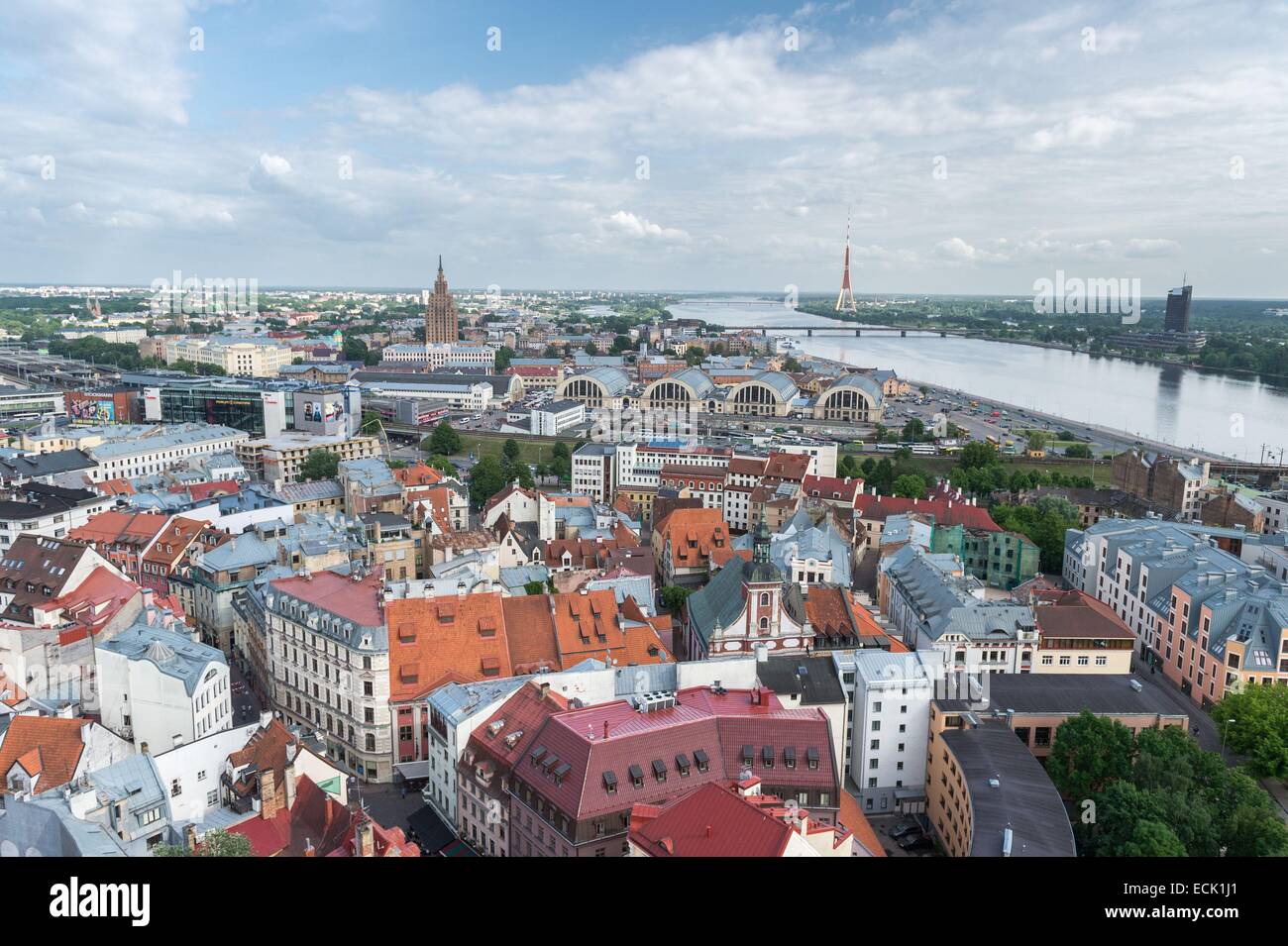 Latvia, Vidzeme, Riga, European capital of culture 2014, historical ...