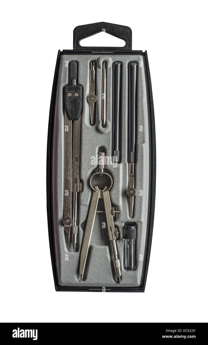 School Compass Set Stock Photo Alamy