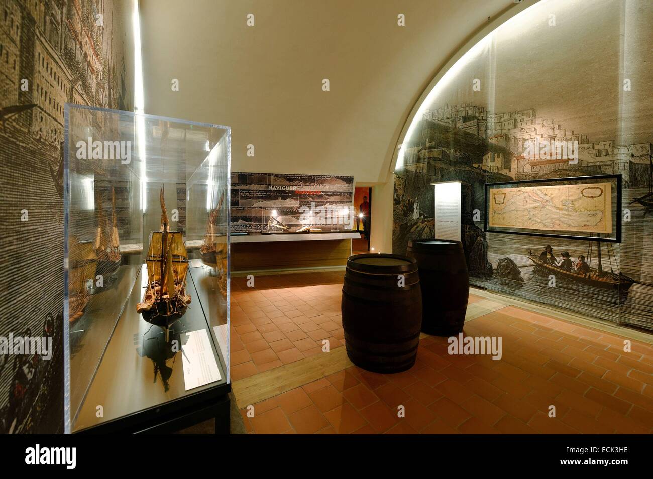 France, Var, Saint Tropez, the citadel of the 17th century, maritime