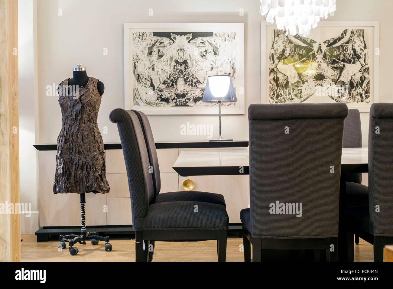India New Delhi Lado Sarai Hidden Gallery Showroom Opened By Mike Stock Photo Alamy