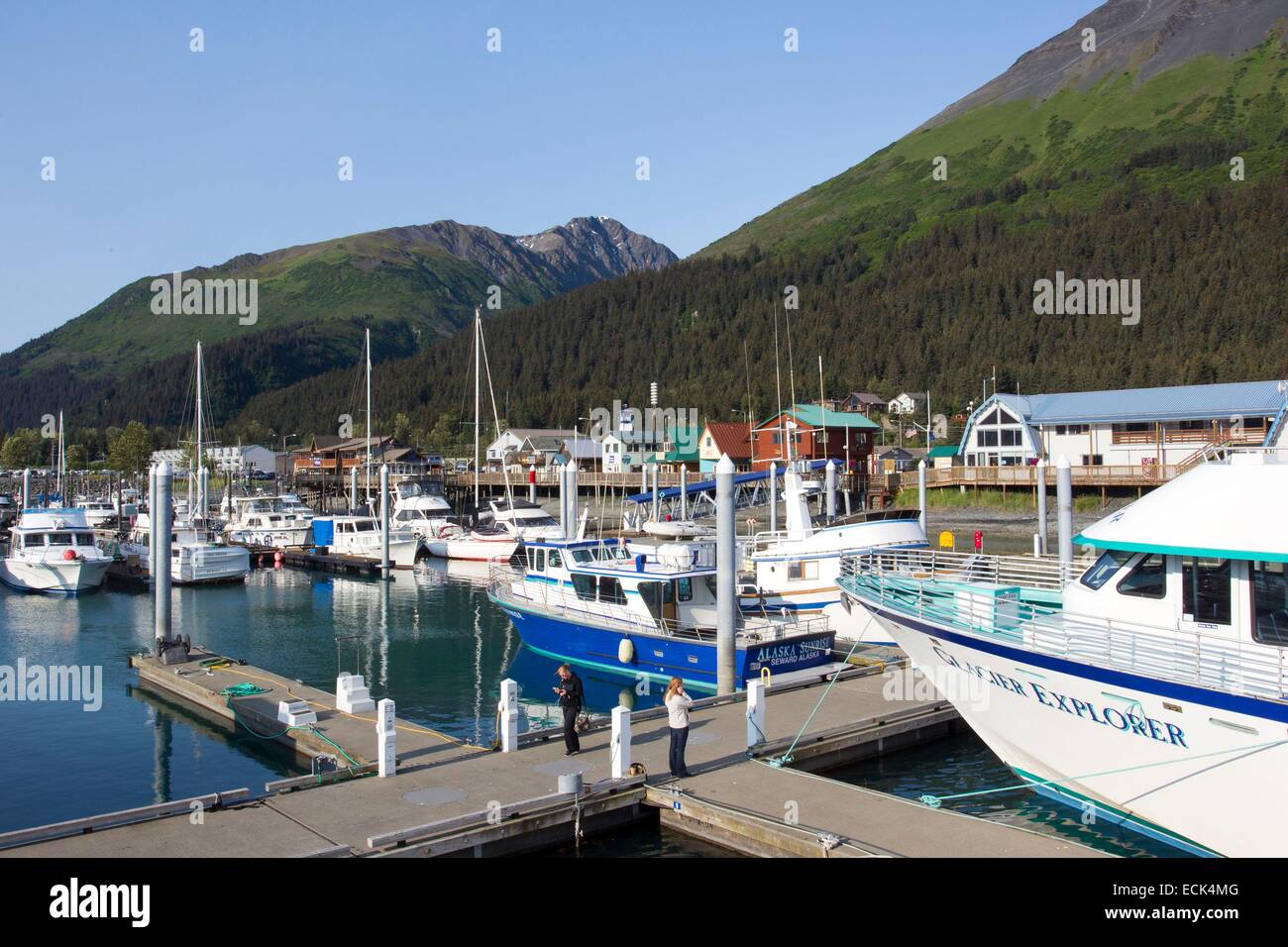 Mount marathon, seward hires stock photography and images Alamy