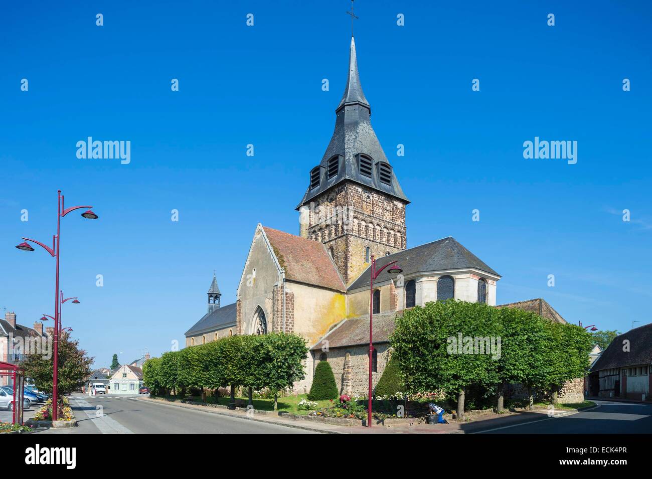France, Eure, Breteuil (or Breteuil sur Iton), the romanesque 13th
